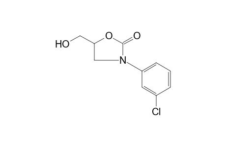 3-(m-CHLOROPHENYL)-5-(HYDROXYMETHYL)-2-OXAZOLIDINONE