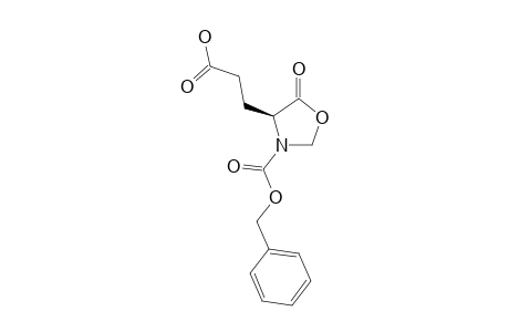 3-BENZYLOXYCARBONYL-4-(2-HYDROXYCARBONYLETHYL)-OXAZOLIDIN-5-ONE