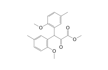 bis(6-methoxy-m-tolyl)pyruvic acid, methyl ester