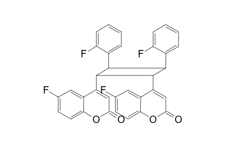 4-(2-Fluorostyryl)-6-fluorocoumarin dimer
