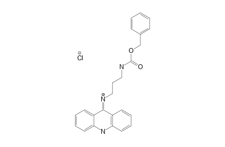 9-[3-(BENZYLOXYCARBONYLAMINO)-PROPYL]-ACRIDINE-HYDROCHLORIDE