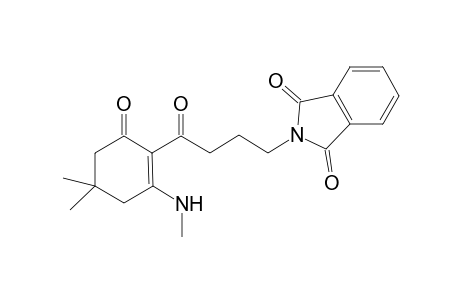 1H-Isoindole-1,3(2H)-dione, 2-[4-[4,4-dimethyl-2-(methylamino)-6-oxo-1-cyclohexenyl]-4-oxobutyl]-