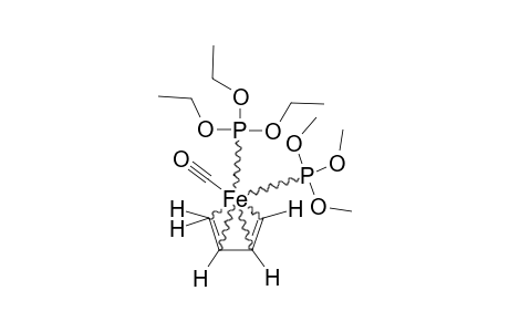 (ETA-(4)-BUTA-1,3-DIENE)-CARBONYL-(TRIETHOXYPHOSPHINE)-(TRIMETHOXYPHOSPHINE)-IRON