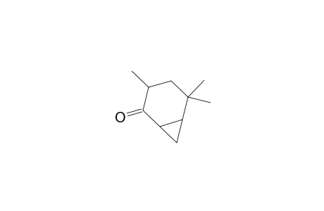 2-Norcaranone, 3,5,5-trimethyl-, stereoisomer