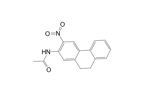 Acetamide, N-(9,10-dihydro-3-nitro-2-phenanthryl)-