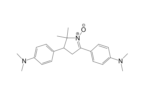 Benzenamine, 4,4'-(3,4-dihydro-2,2-dimethyl-2H-pyrrole-3,5-diyl)bis[N,N-dimethyl-, N-oxide