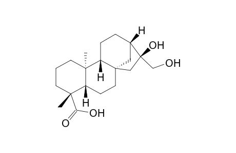 16beta,17-Dihydroxy-ent-kauran-19-oic acid