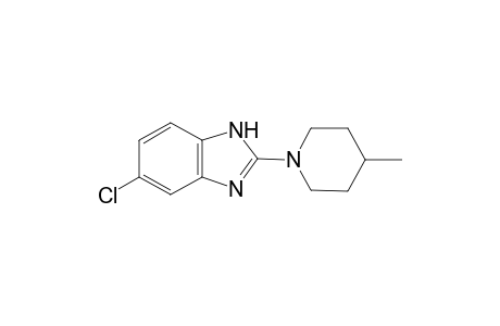 2-(4'-Methylpiperidin-1'-yl)-5(6)-chloro-1H-benzimidazole
