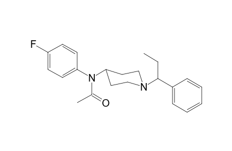 N-4-Fluorophenyl-N-[1-(1-phenylpropyl)piperidin-4-yl]acetamide