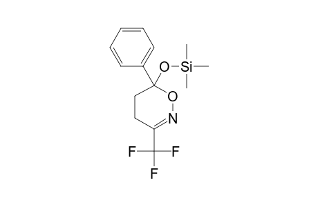 6-PHENYL-5,6-DIHYDRO-3-(TRIFLUOROMETHYL)-6-(TRIMETHYLSILOXY)-4H-1,2-OXAZINE
