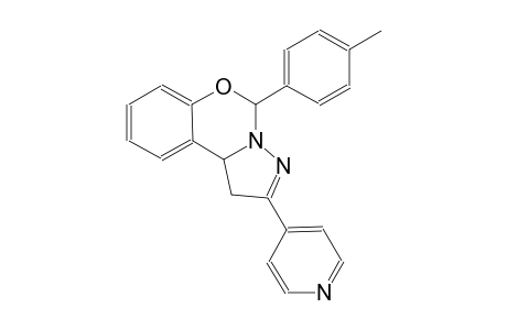 pyrazolo[1,5-c][1,3]benzoxazine, 1,10b-dihydro-5-(4-methylphenyl)-2-(4-pyridinyl)-