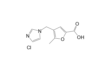 4-(1H-imidazol-1-ylmethyl)-5-methyl-2-furoic acid hydrochloride
