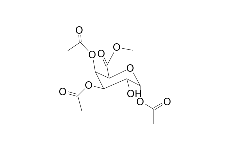 Methyl 1,3,4-tri-O-acetyl .beta.,L-mannopyranose