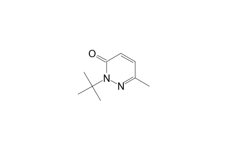 3(2H)-Pyridazinone, 2-(1,1-dimethylethyl)-6-methyl-
