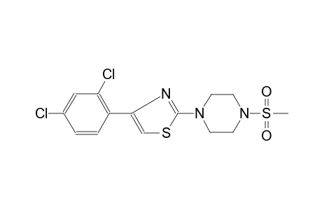 1-[4-(2,4-dichlorophenyl)-1,3-thiazol-2-yl]-4-(methylsulfonyl)piperazine