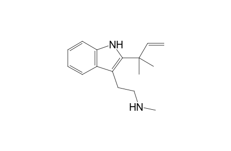 N-Methyl-2-[2-(2-methylbut-3-en-2-yl)-1H-indol-3-yl]ethanamine