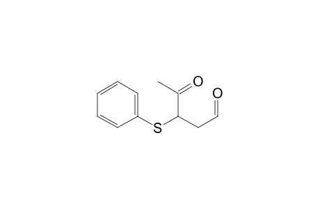 4-Oxo-3-(phenylthio)pentanal