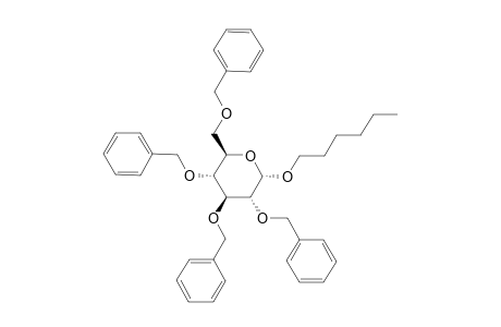 1-O-HEXYL-2,3,4,6-TETRA-O-BENZYL-ALPHA-D-GLUCOPYRANOSIDE