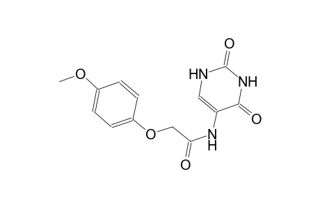 acetamide, 2-(4-methoxyphenoxy)-N-(1,2,3,4-tetrahydro-2,4-dioxo-5-pyrimidinyl)-