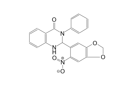 2-(6-nitro-1,3-benzodioxol-5-yl)-3-phenyl-1,2-dihydroquinazolin-4-one