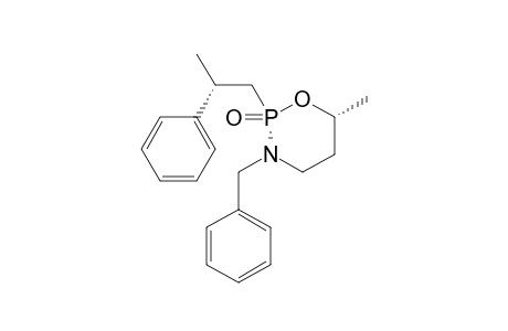 (6R,2S,2'S) 6-Methyl-3-benzyl-2-(2'-phenylpropyl)-1,3,2-oxazaphosphorinane-2-oxide