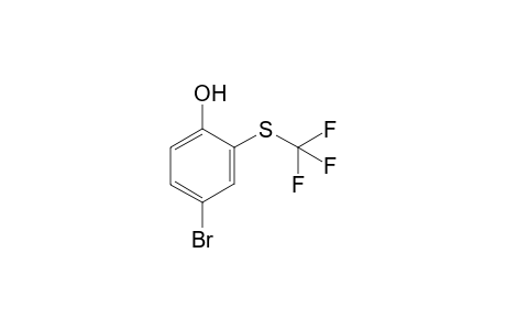 4-Bromo-2-[(trifluoromethyl)thio]phenol