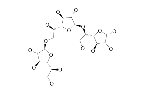 BETA-D-GALACTOFURANOSYL-(1->6)-BETA-D-GALACTOFURANOSYL-(1->5)-ALPHA-D-GALACTOFURANOSE