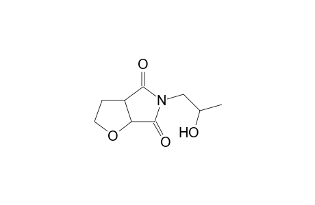 5-(2-Hydroxyprop-1-yl)-2,3,3a,6a-tetrahydrofuro[2,3-c]pyrrole-4,6(5H)-dione