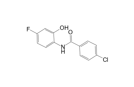 4-Chloro-N-(4-fluoro-2-hydroxyphenyl)benzamide