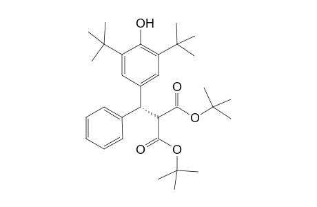 di-tert-butyl (R)-2-((3,5-di-tert-butyl-4-hydroxyphenyl)(phenyl)methyl)malonate