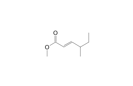 2-Hexenoic acid, 4-methyl-, methyl ester
