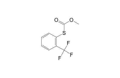 2-(Trifluoromethyl)thiophenol, S-methoxycarbonyl-