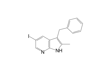 3-Benzyl-5-iodo-2-methyl-1H-pyrrolo[2,3-b]pyridine