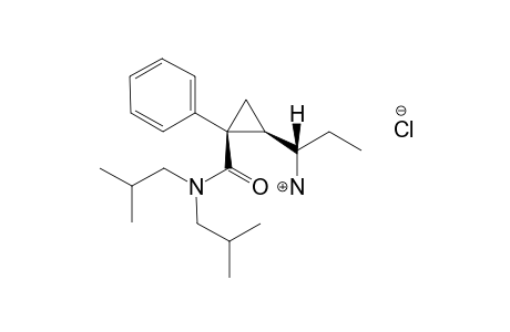(1S,2R)-1-PHENYL-2-[(S)-1-AMINOPROPYL]-N,N-DI-ISOBUTYLCYCLOPROPANECARBOXAMIDE-HYDROCHLORIDE