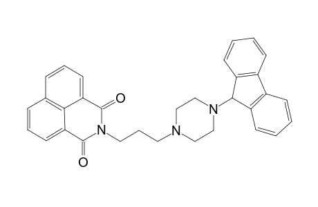 2-[3-[4-(9H-fluoren-9-yl)-1-piperazinyl]propyl]benzo[de]isoquinoline-1,3-dione
