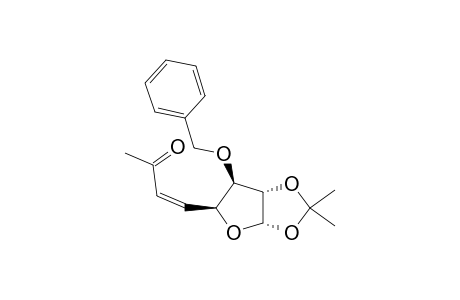 3-O-BENZYL-5,6,8-TRIDEOXY-1,2-O-ISOPROPYLIDENE-ALPHA-D-XYLO-OCT-5-(Z)-ENFURANOS-7-ULOSE