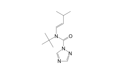 1H-1,2,4-Triazole-1-carboxamide, N-(1,1-dimethylethyl)-N-(3-methyl-1-butenyl)-
