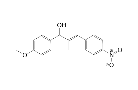 (2E)-1-(4-Methoxyphenyl)-2-methyl-3-(4-nitrophenyl)prop-2-en-1-ol