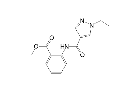 methyl 2-{[(1-ethyl-1H-pyrazol-4-yl)carbonyl]amino}benzoate