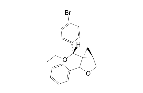 cis-4-Phenyl-5-[.alpha.-ethoxy(4-bromobenzyl)]-3-oxacyclo[3.1.0]hexane