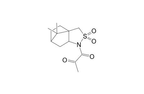 1-(1',2'-Dioxopropyl)-1,4,5,6,7,7a-hexahydro-8,8-dimethyl-3H-3a,6-methano[2,1]benzoisothiazole-2,2-dioxide
