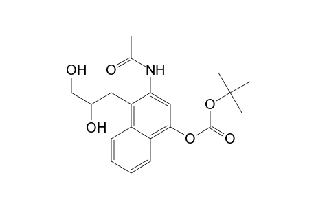 1,2-Dihydroxy-3-[2-(aminoacetyl)-4-[[(tert-butyloxy)carbonyl]oxy]naphthalen-1-yl]propane