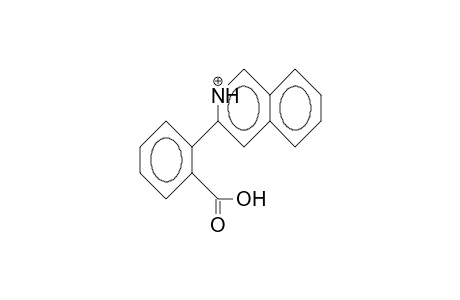 2-(3-Isoquinolinyl)-benzoic acid, cation