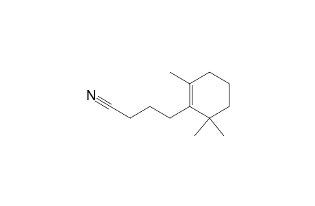 3-(2',6',6'-Trimethylcyclohex-1'-en-1'-yl)propylcyanide