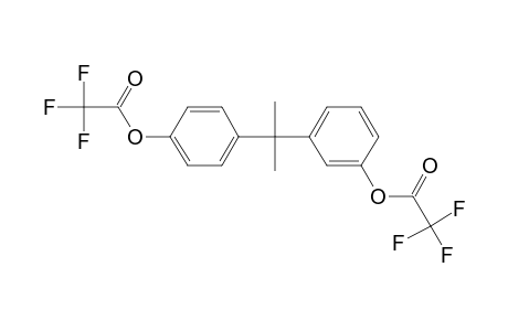 3,4'-Isopropylidenediphenol, bis(trifluoroacetate)