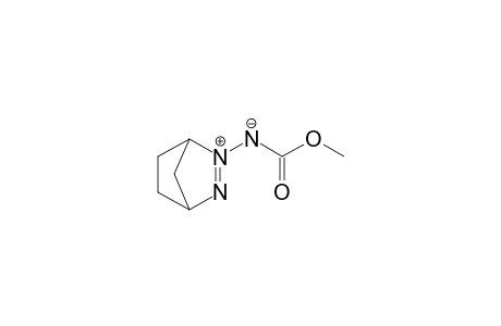 3-Aza-2-azoniabicyclo[2.2.1]hept-2-ene, 2-[(methoxycarbonyl)amino]-, hydroxide, inner salt