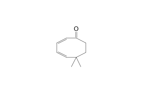 6,6-Dimethyl-2,4-cyclooctadien-1-one