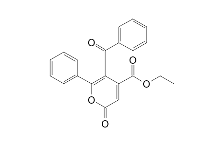 Ethyl 5-benzoyl-2-oxo-6-phenyl-2H-pyran-4-carboxylate