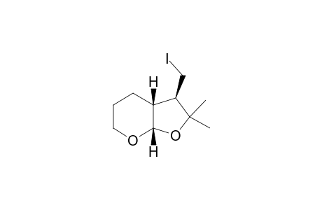 (3R,3aR,7aS)-3-(Iodomethyl)-2,2-dimethylhexahydro-4H-furo[2,3-b]pyran