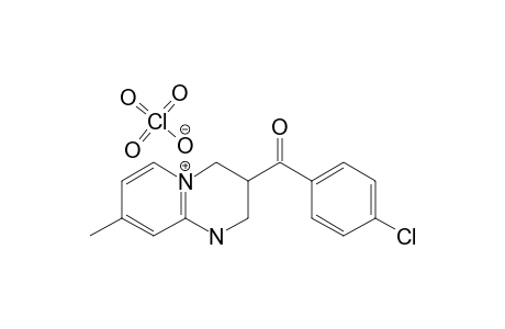 3-(4-CHLOROBENZOYL)-1,2,3,4-TETRAHYDRO-8-METHYL-2H-PYRIDO-[1,2-A]-PYRIMIDINE-HYDROPERCHLORATE